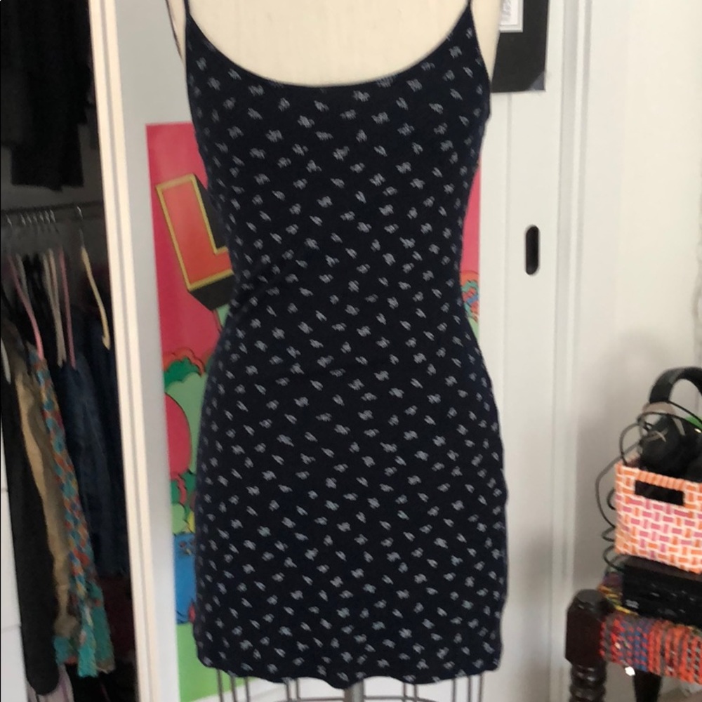 Brandy Melville Blue Floral mini Dress